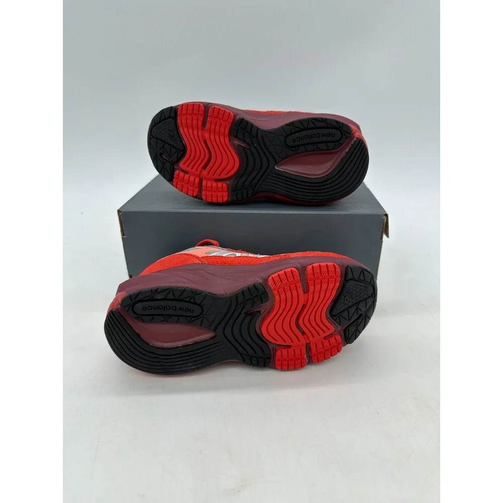 New Balance 990 v6 Infant Size 9 Red Suede Athletic Shoes IC990RT6
